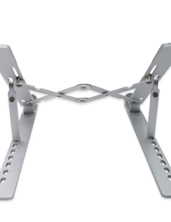 Laptop Stand, Laptop holder, Foldable Portable Aluminum Alloy Compatible with MacBook, HP, Dell and More 6