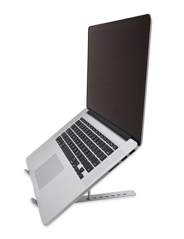 Laptop Stand, Laptop holder, Foldable Portable Aluminum Alloy Compatible with MacBook, HP, Dell and More 6