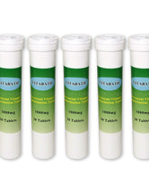 VITABATH Effervescent Vitamin C Dechlorination Tablets,1000mg, 100tablets-FULL BOX, Remove 99.99% Chlorine