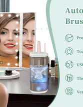 Electric Makeup Brush Cleaner Machine, Ultimate Efficient Automatic Cleaner for All Types of Makeup Brushes