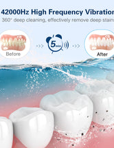 Dental Ultrasonic U V Cleaning False Teeth Aligner Retainer Mouth Guard Ultrasonic Denture Cleaner with Automatic Breathing Light (3 color)