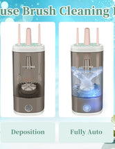Electric Makeup Brush Cleaner Machine, Ultimate Efficient Automatic Cleaner for All Types of Makeup Brushes