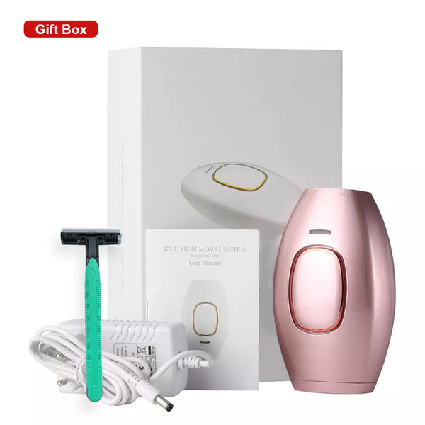 IPL Hair Removal Device for Women & Men - Lasting Hair Regrowth Reduction, Virtually Painless Alternative to Salon Laser Removal 【GIFT BOX】