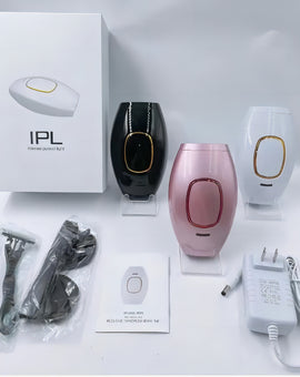 IPL Hair Removal Device for Women & Men - Lasting Hair Regrowth Reduction, Virtually Painless Alternative to Salon Laser Removal 【GIFT BOX】