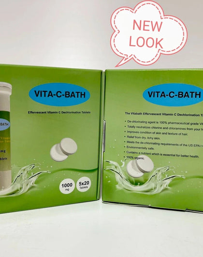 【Bulk Order】VITA-c-BATH Effervescent Vitamin C Dechlorination Tablets 3000tablets